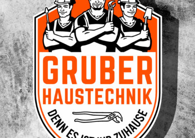 Logodesign Gruber Haustechnik
